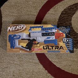 Nerf  Ultra Scream Machine Motorized Blaster w/ 12 Ultra Sonic Screamers Darts