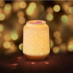 BRAND NEW IN BOX Ceramic Electric Oil Burner Warmer for Scented Oil, Essential Oil Fragrance Warmer for Home Office 