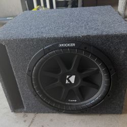 12” Kicker Sub & Amp