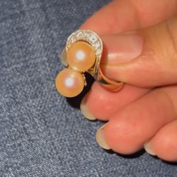 14k Pearl Ring