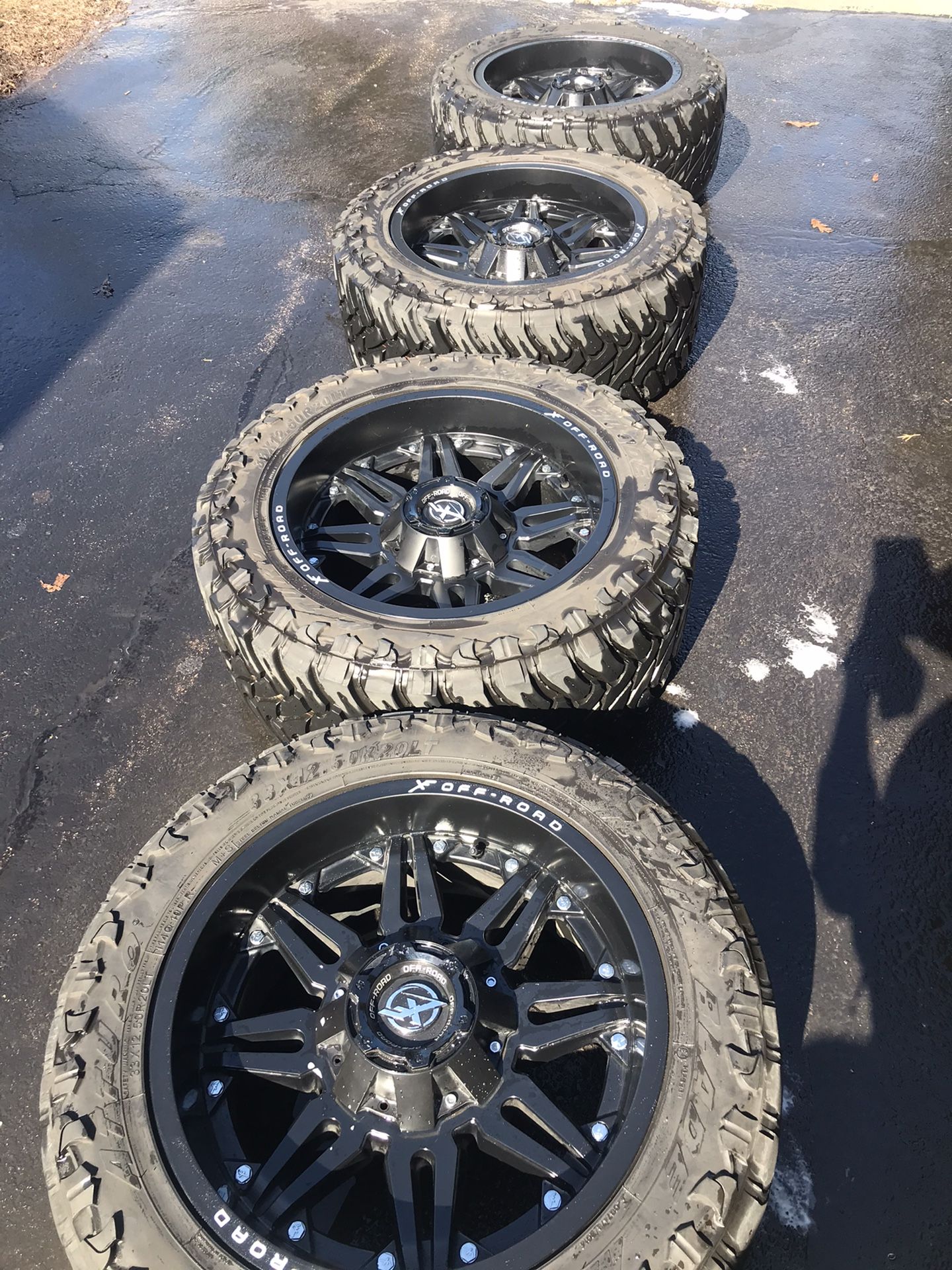 20” Off road rims and tires