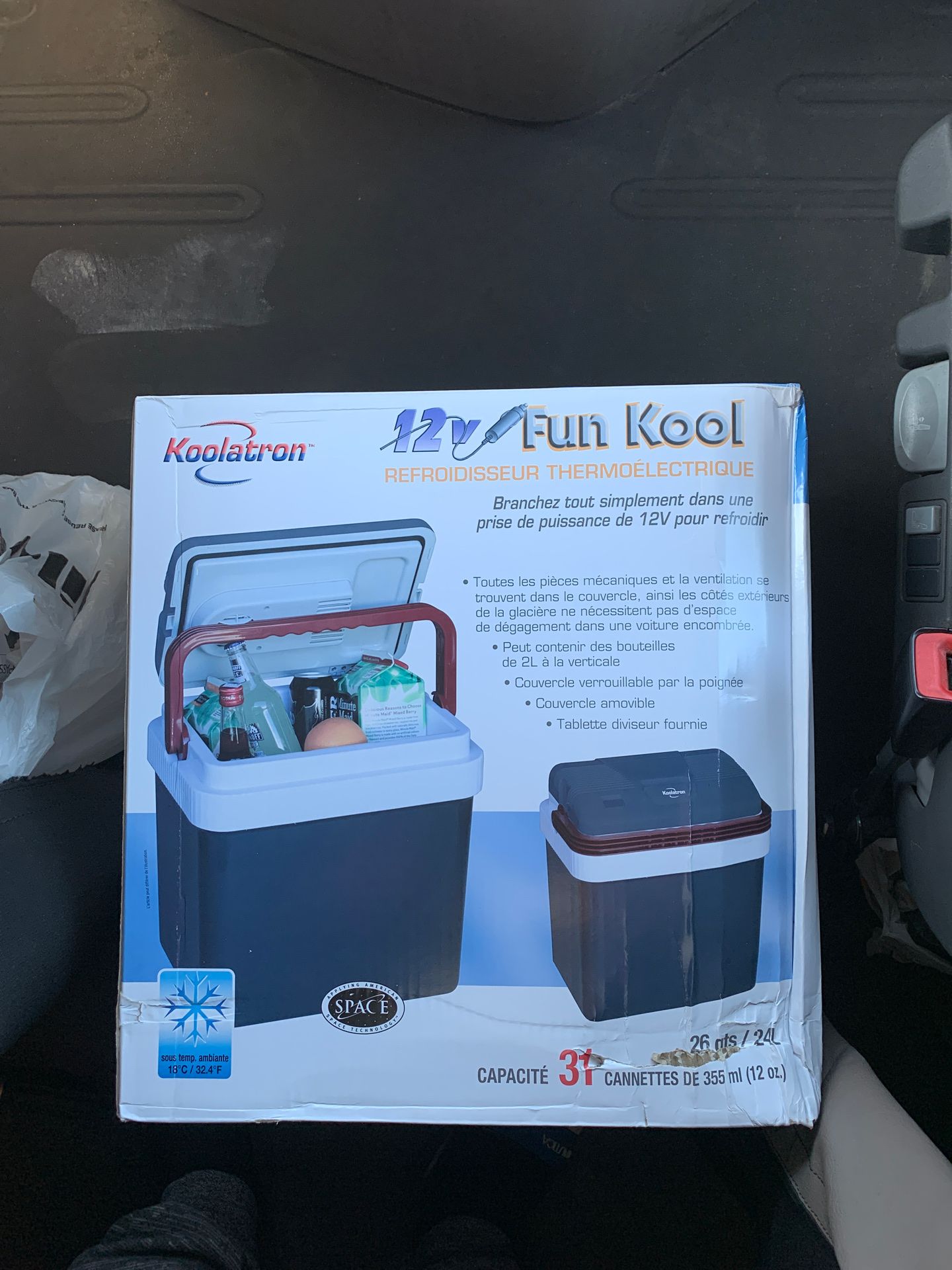 Koolatron, 12 V Fun Kool , capacity 31