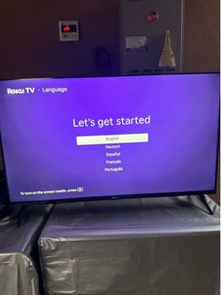 40” Roku Smart TV – Excellent Condition w/ Remote