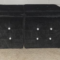2 Storage Ottoman Cubes