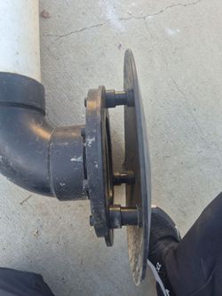 Koi pond bottom drains