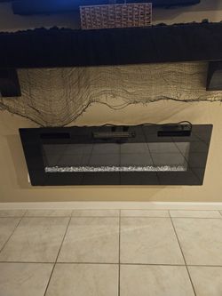 50in Electric Fireplace
