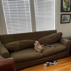 Hunter Green Couch 
