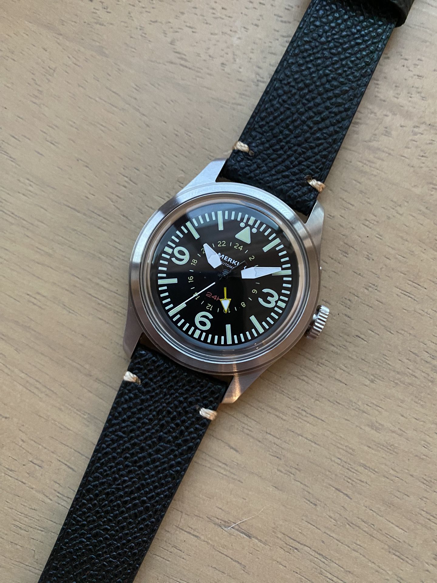 Merkur 24 Hour Pilot Watch - 38mm Automatic