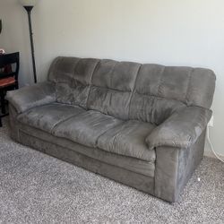 Cozy Gray Couch
