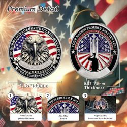 Veteran challenge silver coins