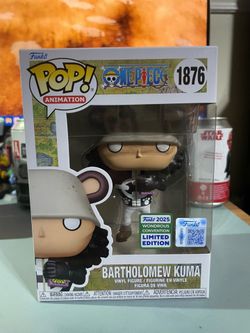 Funko Pop Animation One Piece #1876 Bartholomew Kuma 2025 WonderCon Wondrous Convention Limited Edition