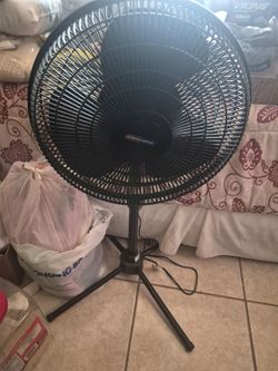 Climate Keeper Black Pedestal Stand Fan
