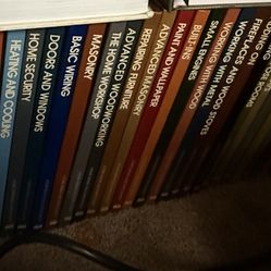 Complete 35-Volume Time-Life Home Repair & Improvement Book Set – Excellent Condition