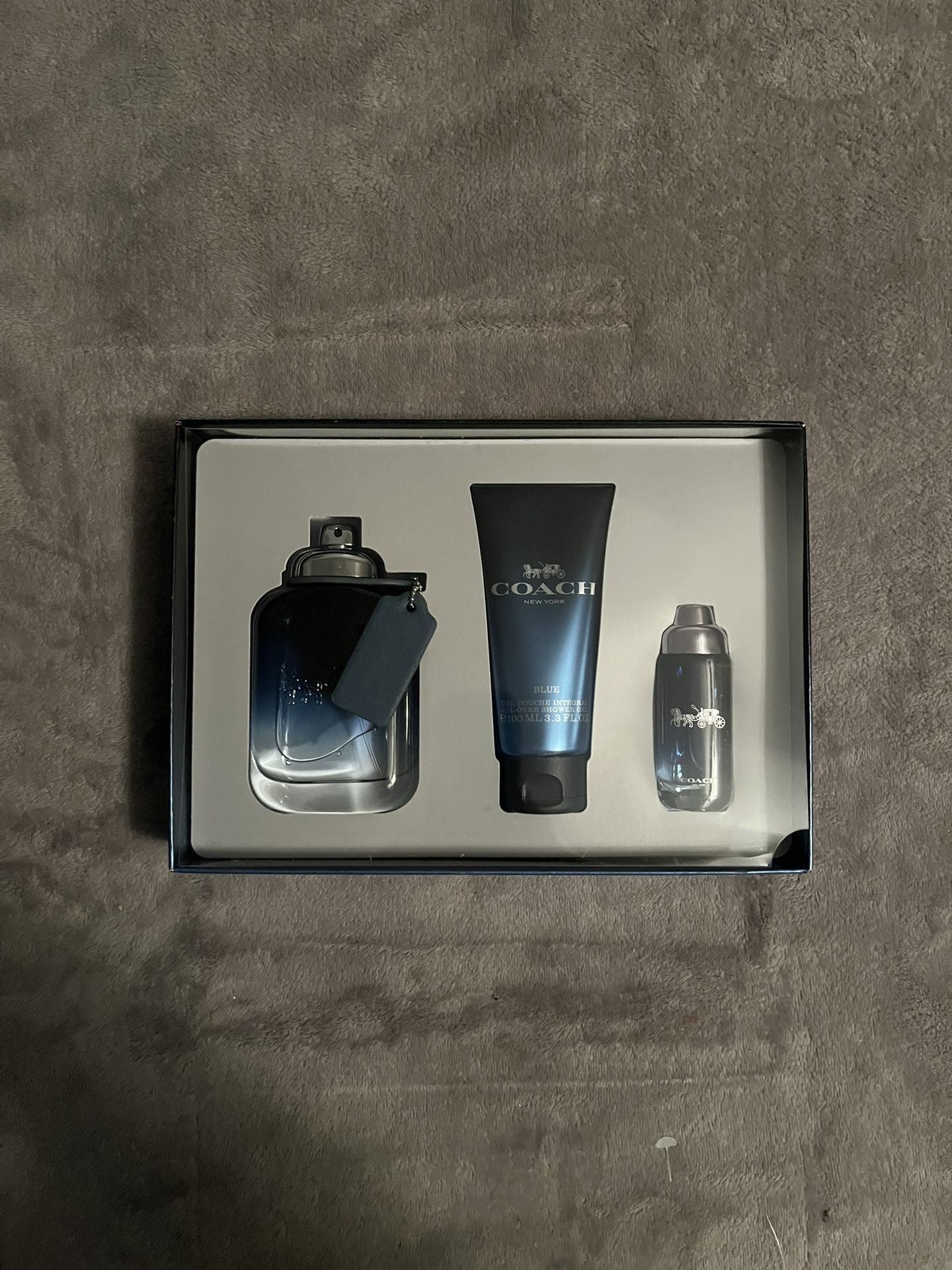 Coach New York Blue Cologne Gift Set