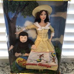 Curious George Barbie Doll