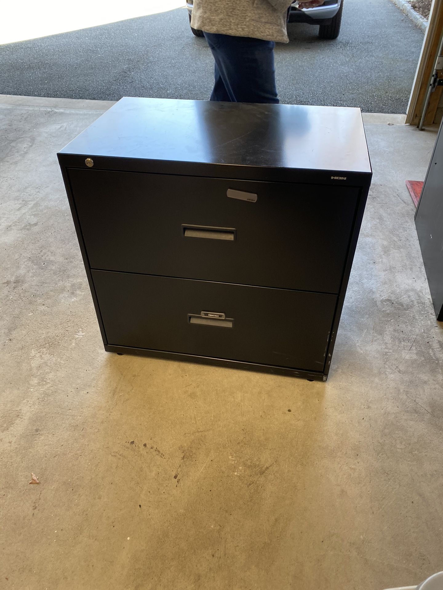 Hon filing cabinet