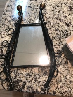 Antique Western Mirror