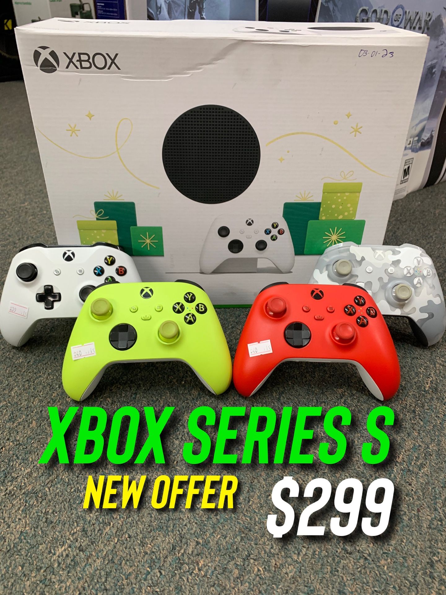 NEW OFFER!!!! XBOX SERIES S JUST FOR TODAY!!!!!!!!!!