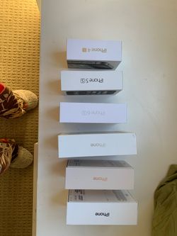 Empty iPhone boxes 5s 6s 7plus 8 NO phone