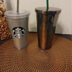 Starbucks Tumblers x2