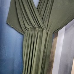 Olive Green Pantsuit