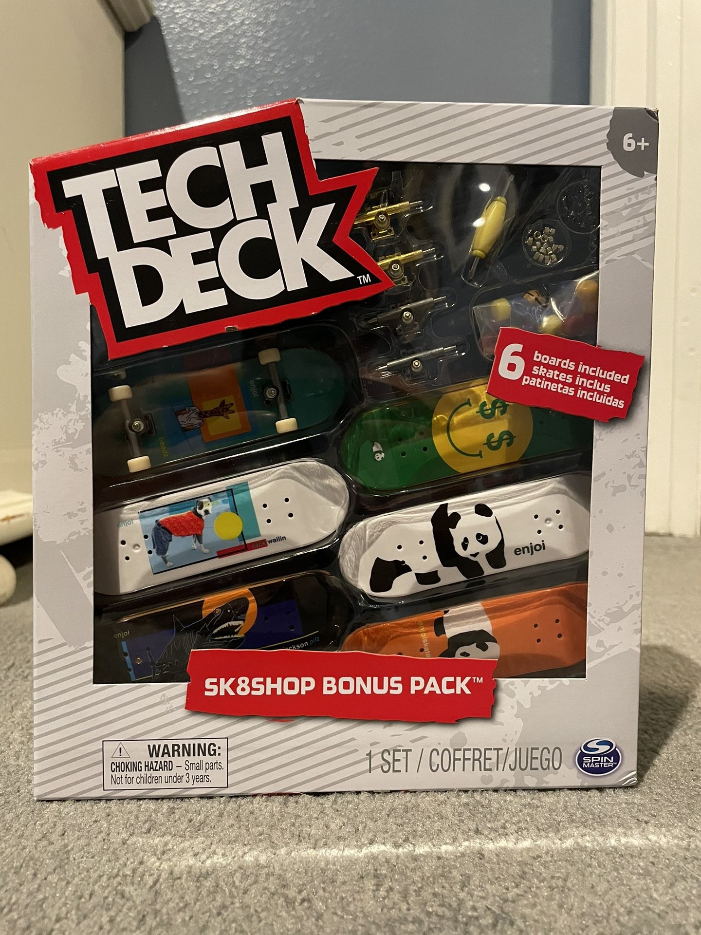 Tech Deck Enjoi Skateboards 2022 Drop 4 Sk8shop Bonus Pack