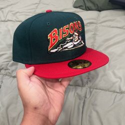 Bisons New Era Hat Size 7 3/8