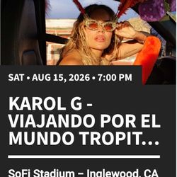 Karol G Floor Ticket