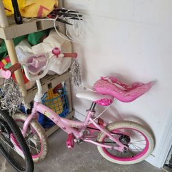 Pink Princess Bike 