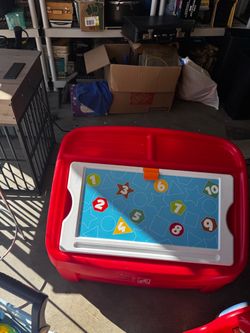 Step2 Kids Toy Box with Activity Lid