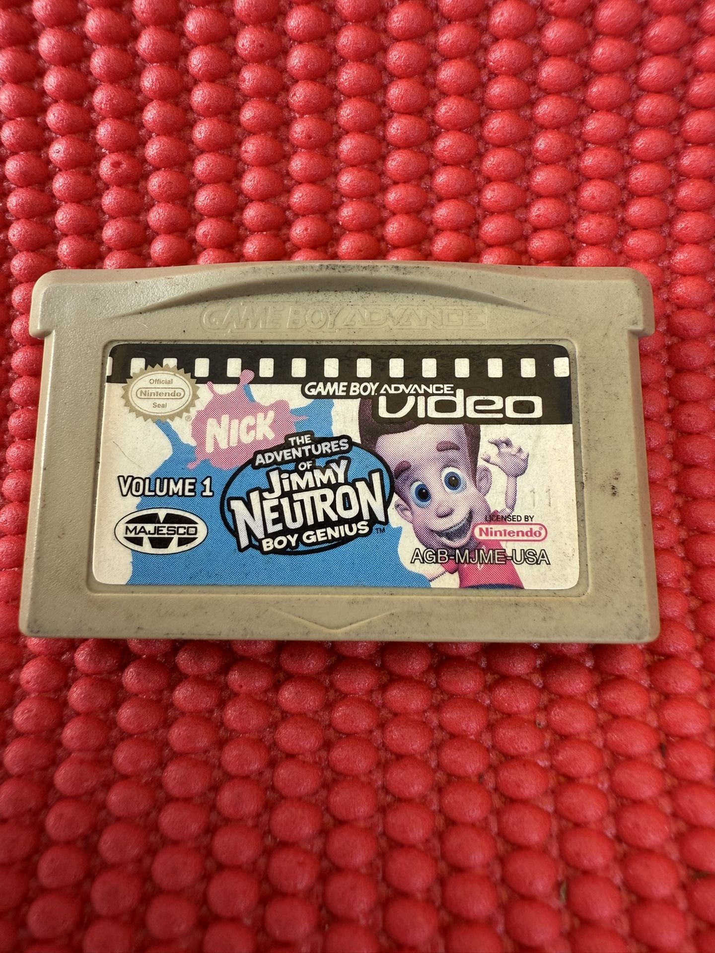 The Adventure Of Jimmy Neutron Boy Genius Gameboy Advance