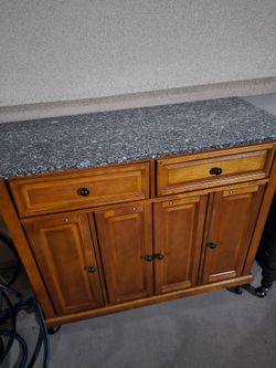 Stone top Kitchen island