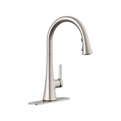 NEW - Kohler Guild Pull-down Kitchen Sink Faucet with Three-function Sprayhead, Chrome