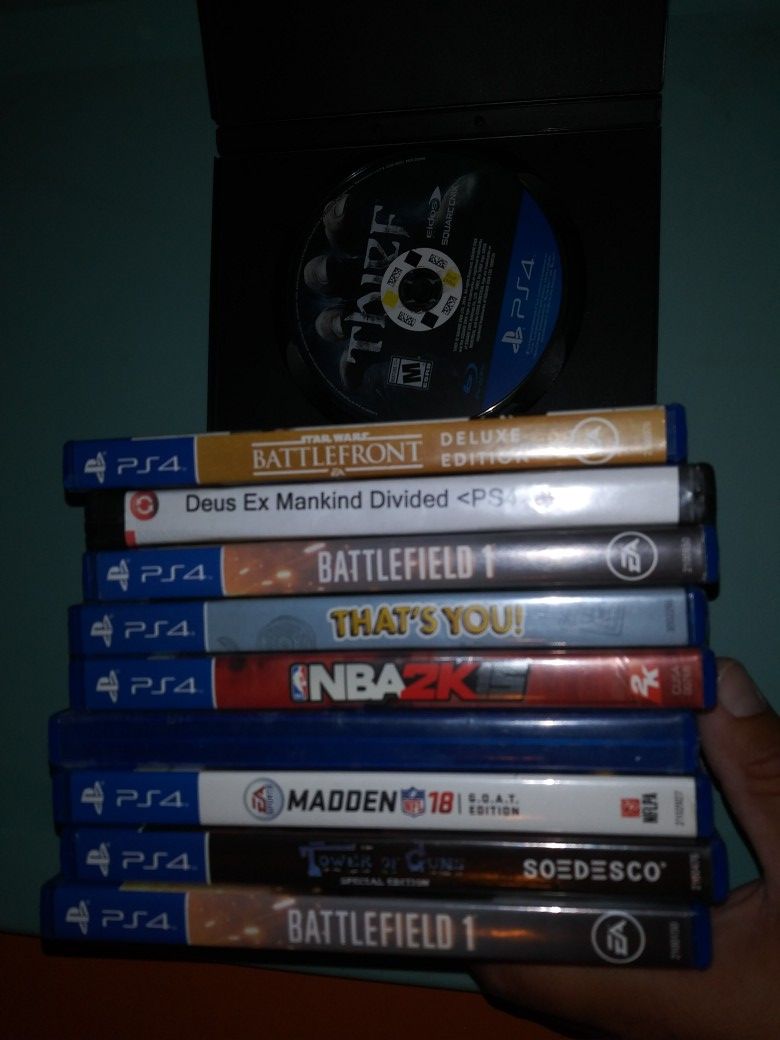 PS4 games