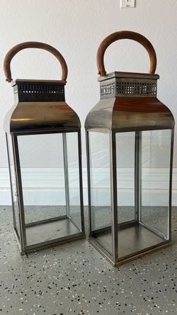 30” tall lanterns