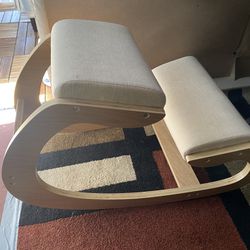 Ergonomic Kneeling Chair Rocking Stool Upright Posture Office Furniture