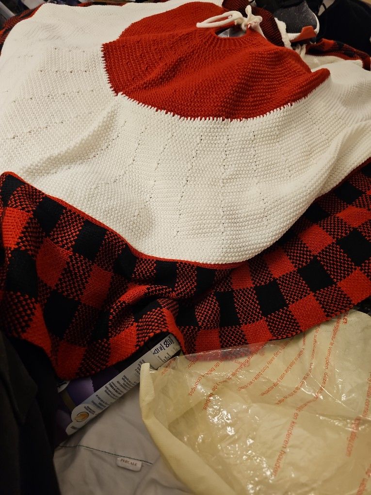 Christmas skirt under the tree