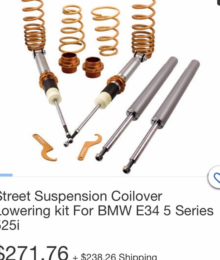 E34 Coilovers Kit