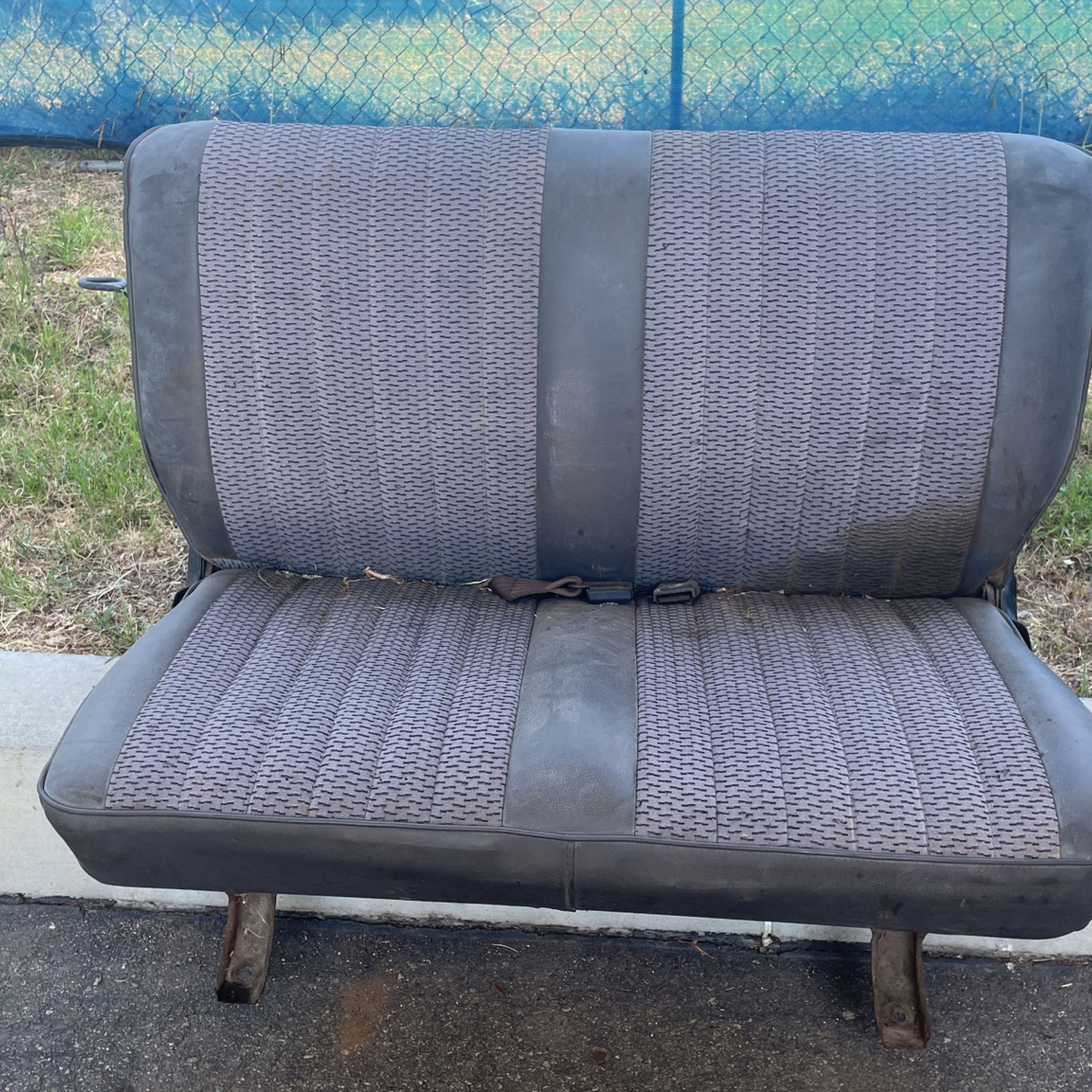 1987 Suzuki Samurai Rear Seat