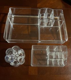 Acrylic Makeup Organizers