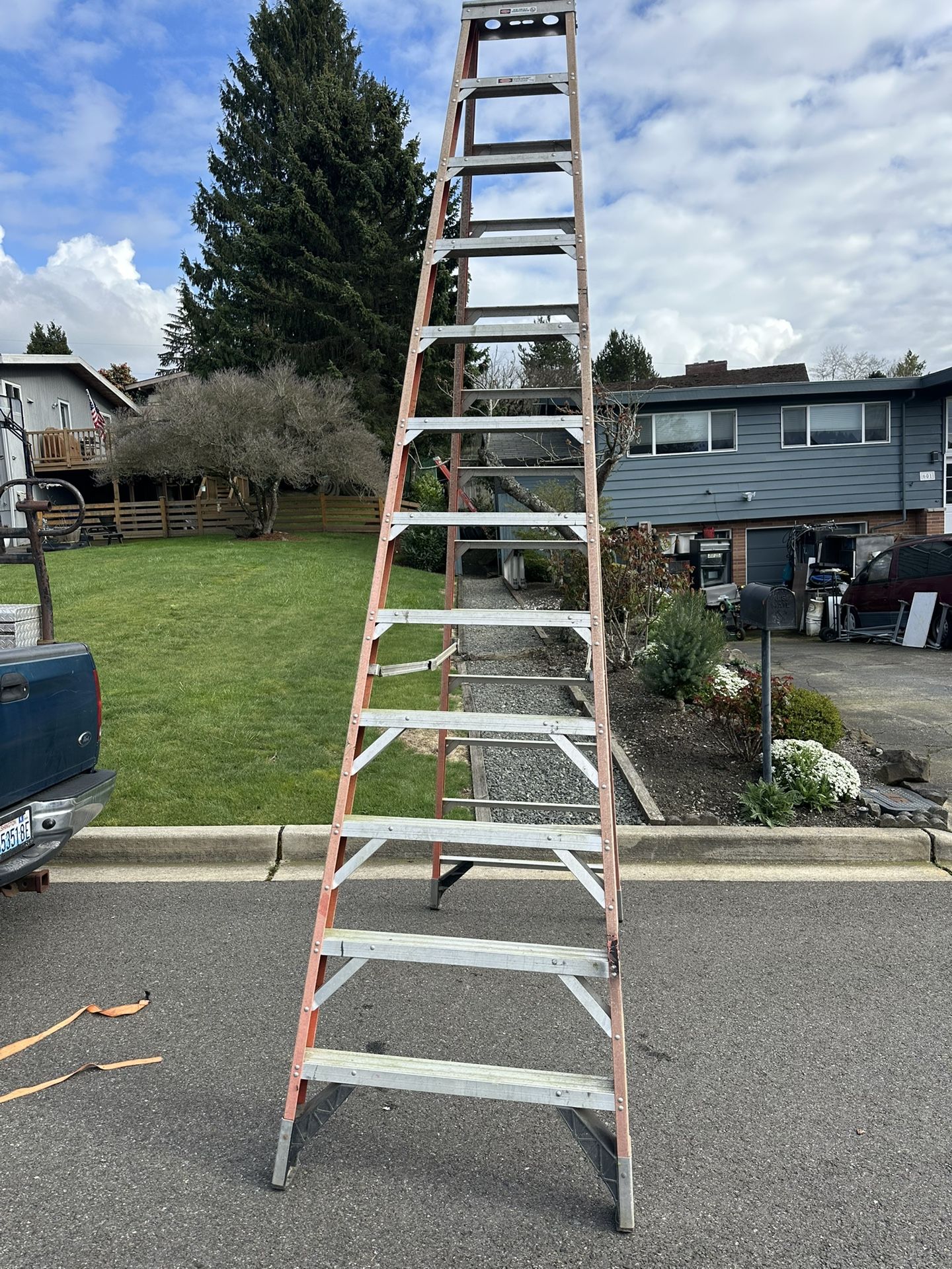 Werner 12 FT Step Ladder