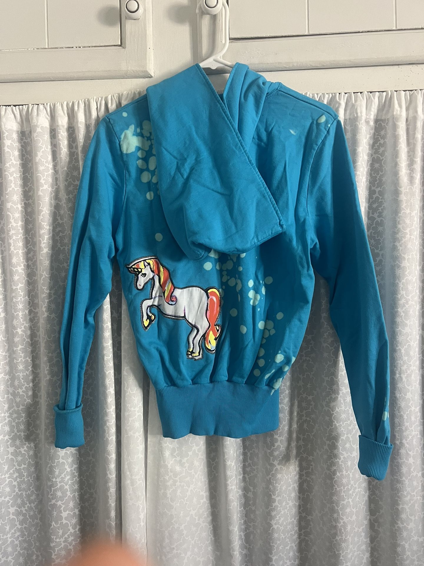 Sweat Hoodie With Full Zipper Cotton Small