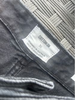 Cotton On Grey Washed Denim Shorts
