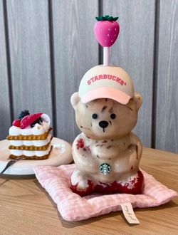 Starbucks Bear Cup Pink Bearista