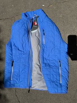 Men’s vest size medium, blue- new with tags