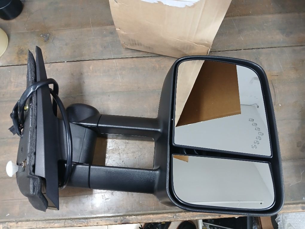 07-13 Gmc Sierra 1500 Right Passenger Side Mirror W/signal Turn Light Tow