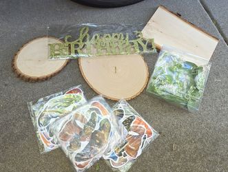 Woodsy Garden Party Decor