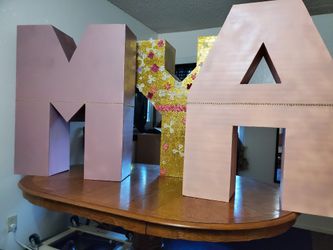 Foam letters,names,numbers, and words!! Customized for any events