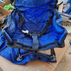 Regalo Portable Booster Activity Seat In Bag Blue