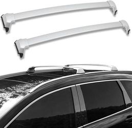 NEW Roof Rack Cross Bars Honda CR-V 2017 2018 2019 2020 2021 Rooftop Cargo Carrier Bag Basket Luggage Kayak Canoe Bike Snowboard Ski

Color Silver
Veh